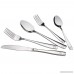 Obston 80-Piece Flatware Set Stainless Steel Service for 16 - B075CG2GD5